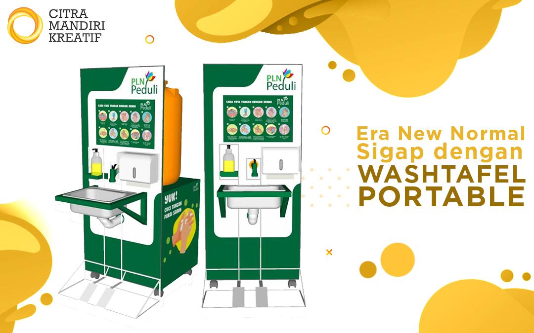 New Normal Lebih sigap Dengan Washtafel Portable