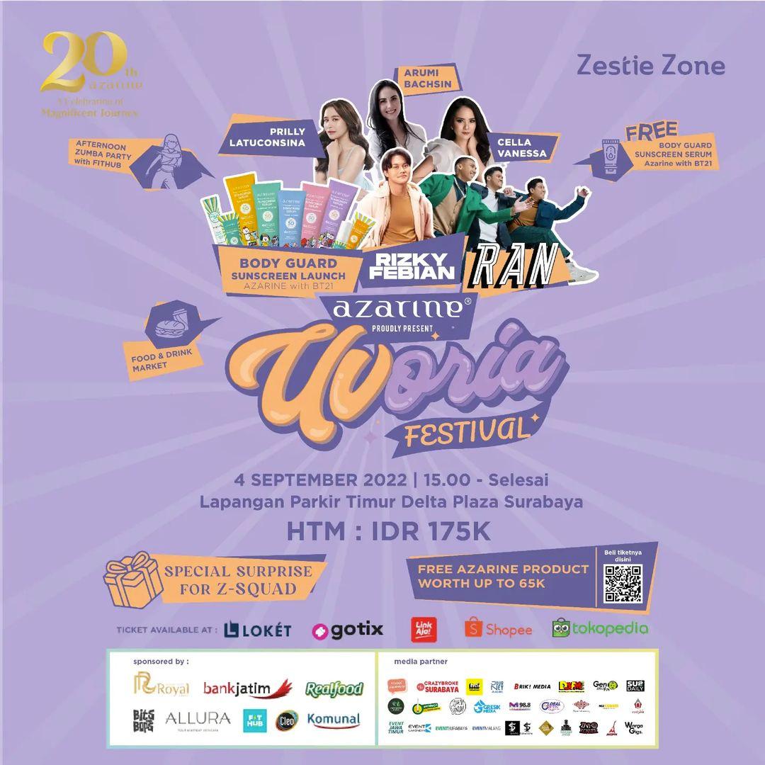 Euforia Festifal Spesial Hut 20th Azarine Beauty